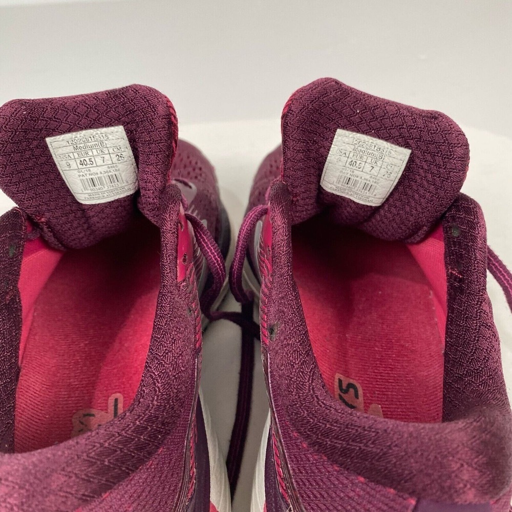 Brooks Adrenaline‎ GTS 18 Womens Size 9 Shoes color Purple Sneaker.Comfort - Picture 10 of 11